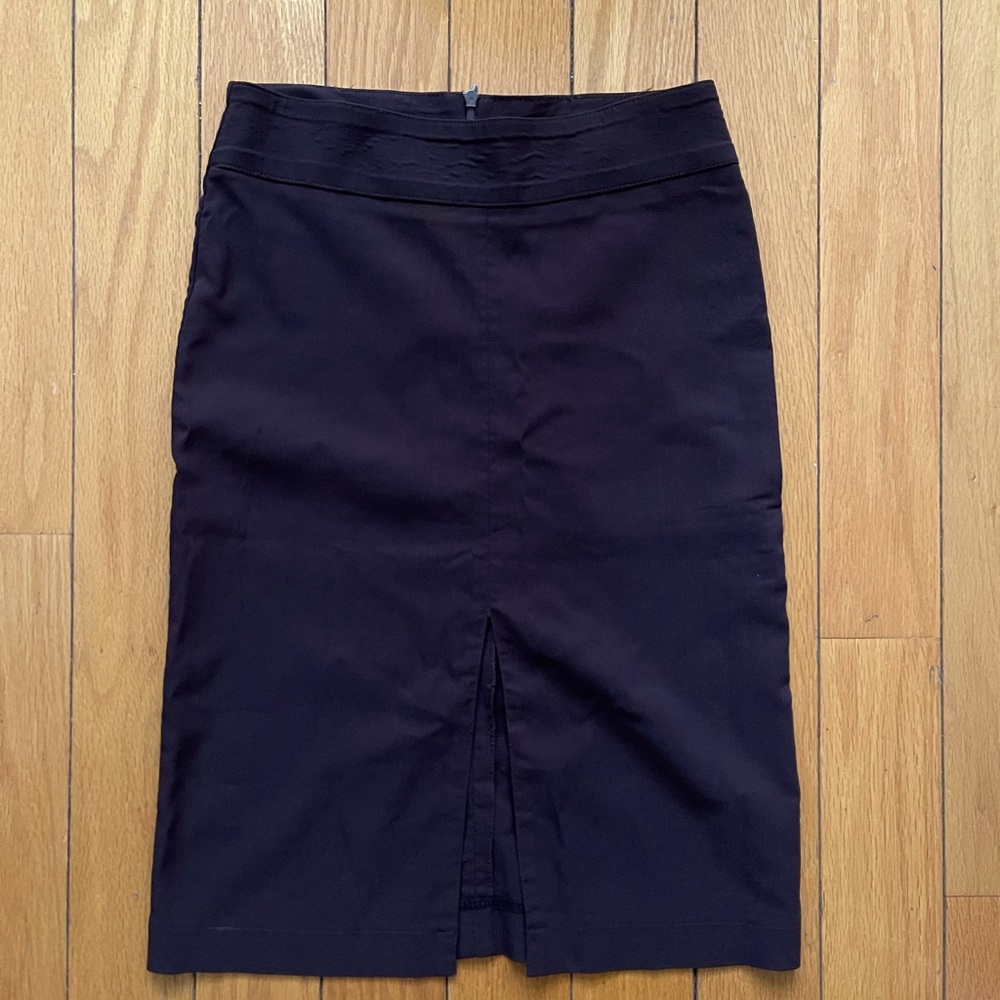 Morgan de toi low rise pencil midi skirt